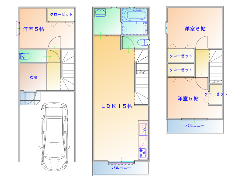 格局图
