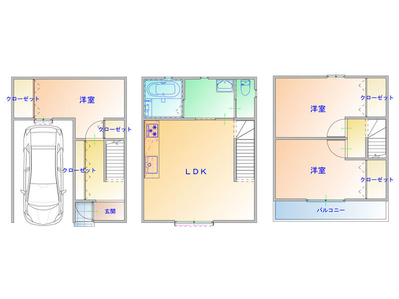 格局図